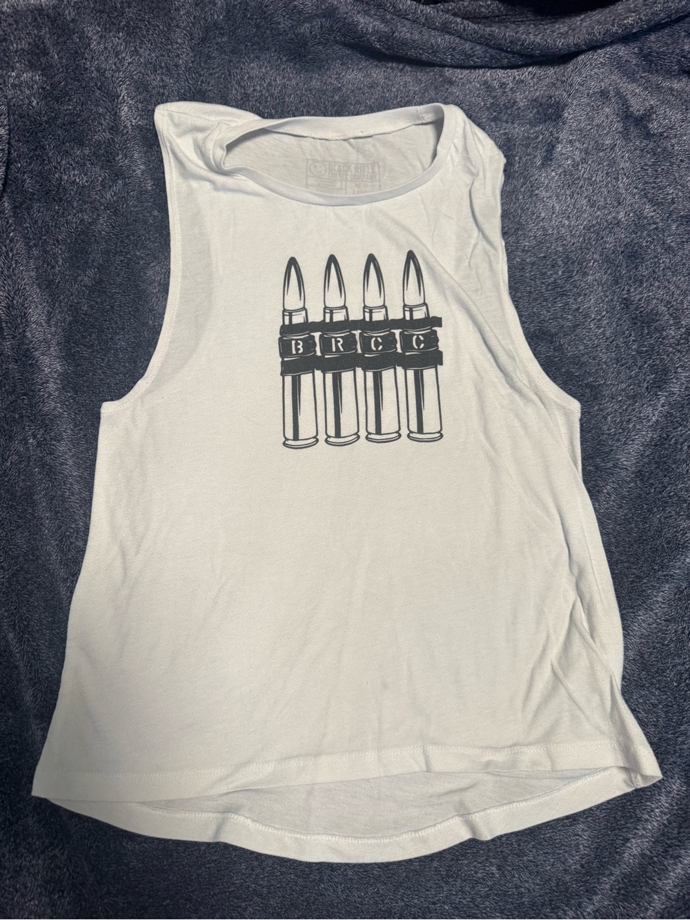 Black Rifle Coffee Company - White Graphic Tank Top